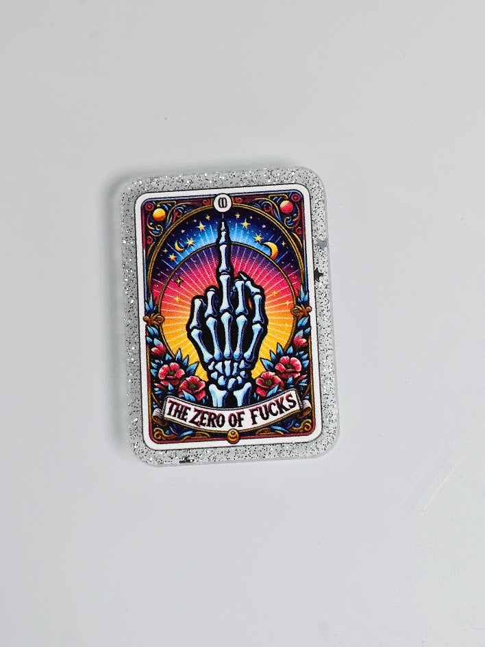 Bogg Bag Charms - The Zero Of Fucks