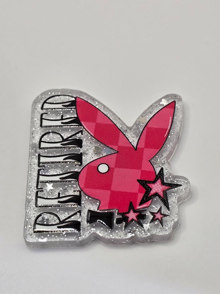 Acrylic Glitter Flatback- Retired