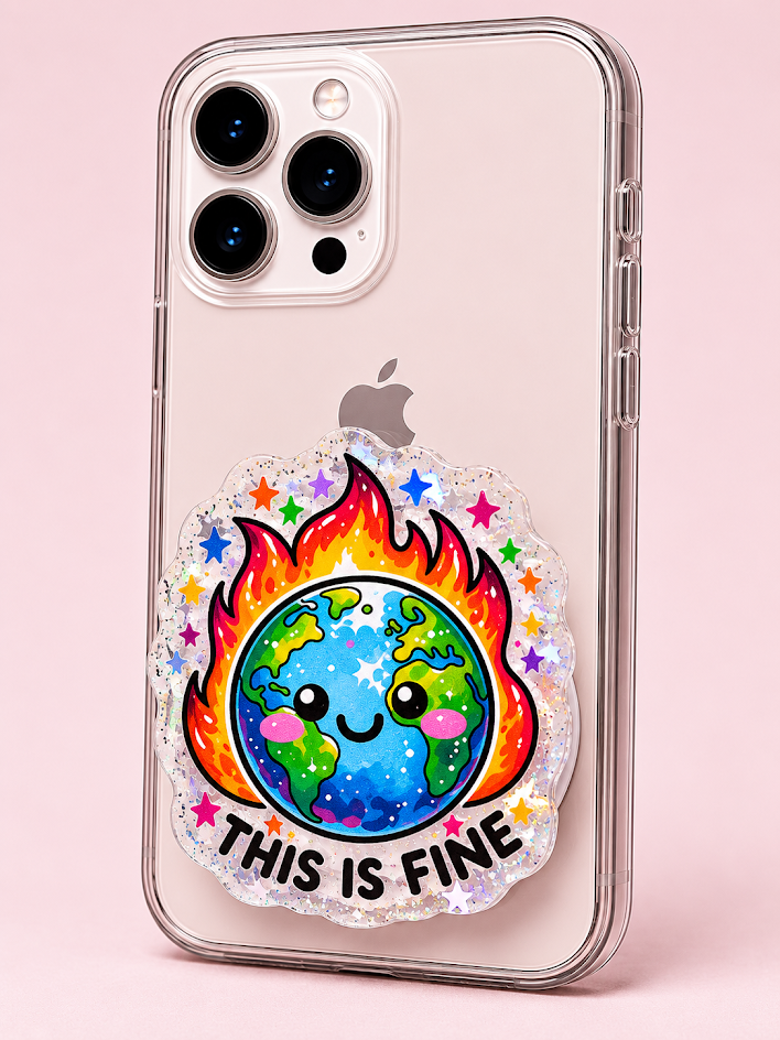 Magnetic Phone Grips – This Is Fine