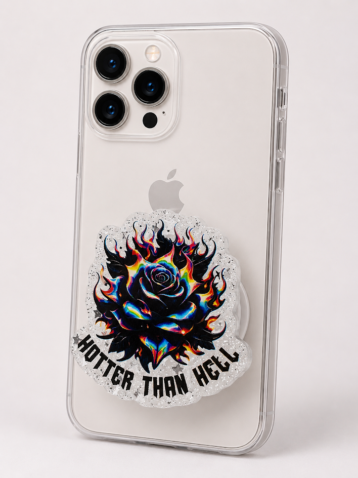 Magnetic Phone Grips – Hotter Than Hell