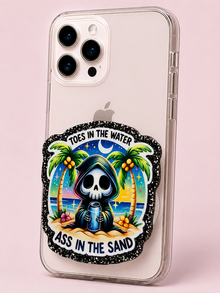 Magnetic Phone Grips – Toes In The Water