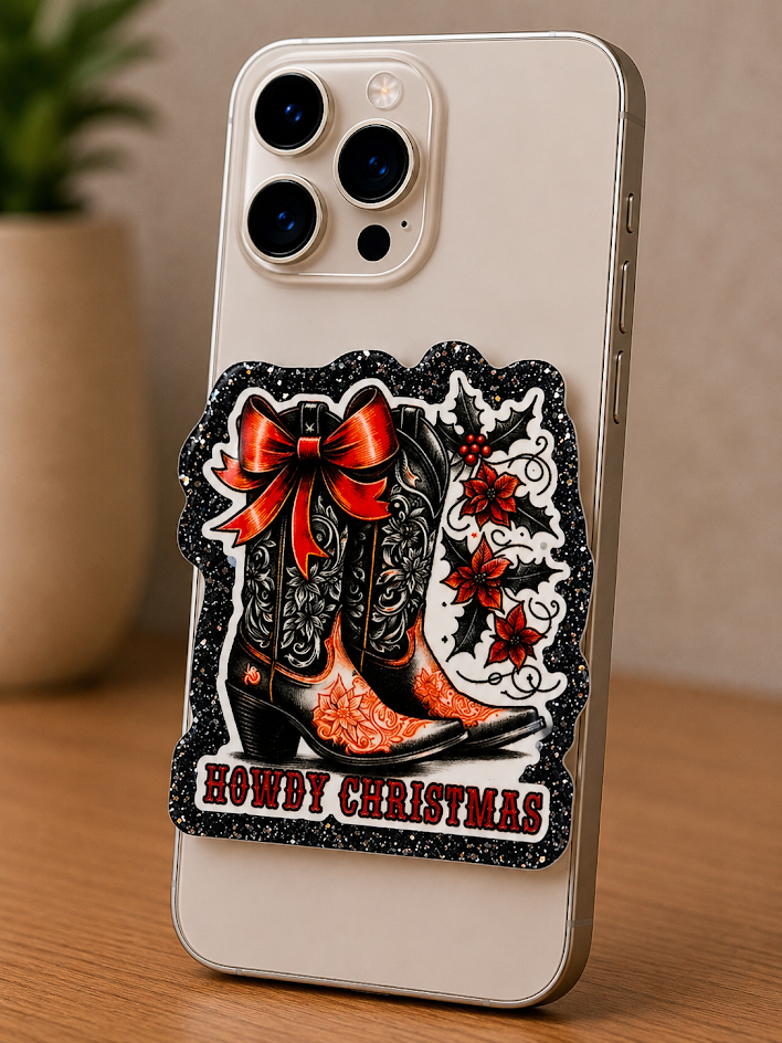 Magnetic Phone Grips – Howdy Christmas