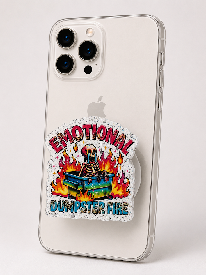 Magnetic Phone Grips – Emotional Dumpster Fire