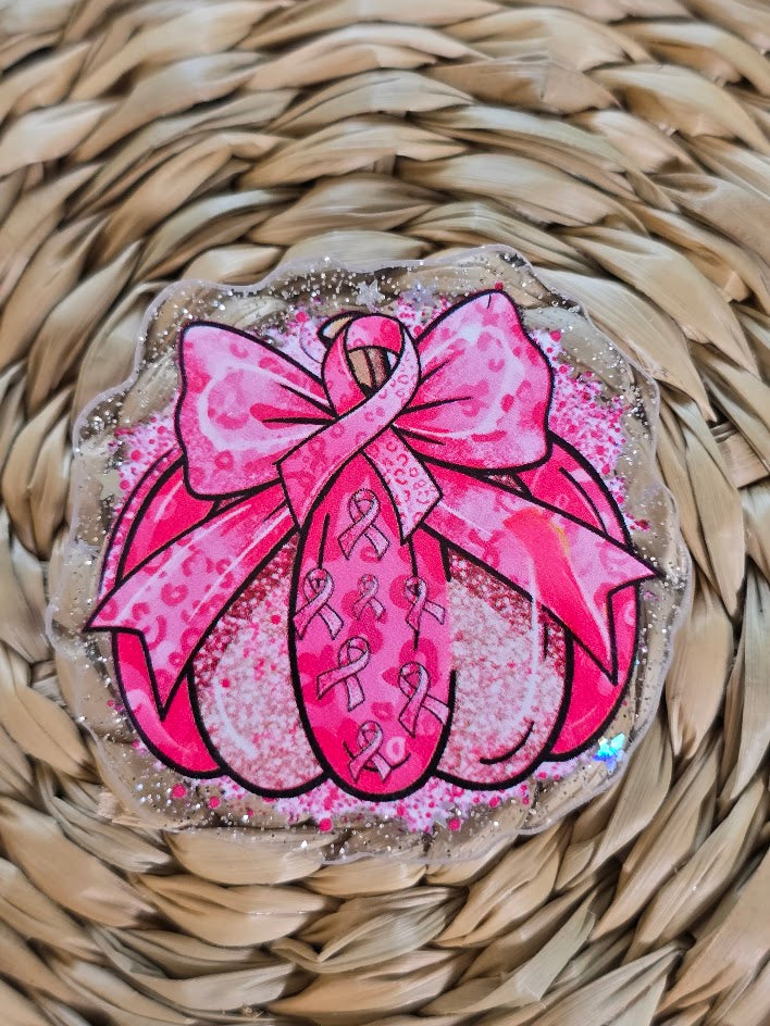 Bogg Bag Charms - Pink Cross