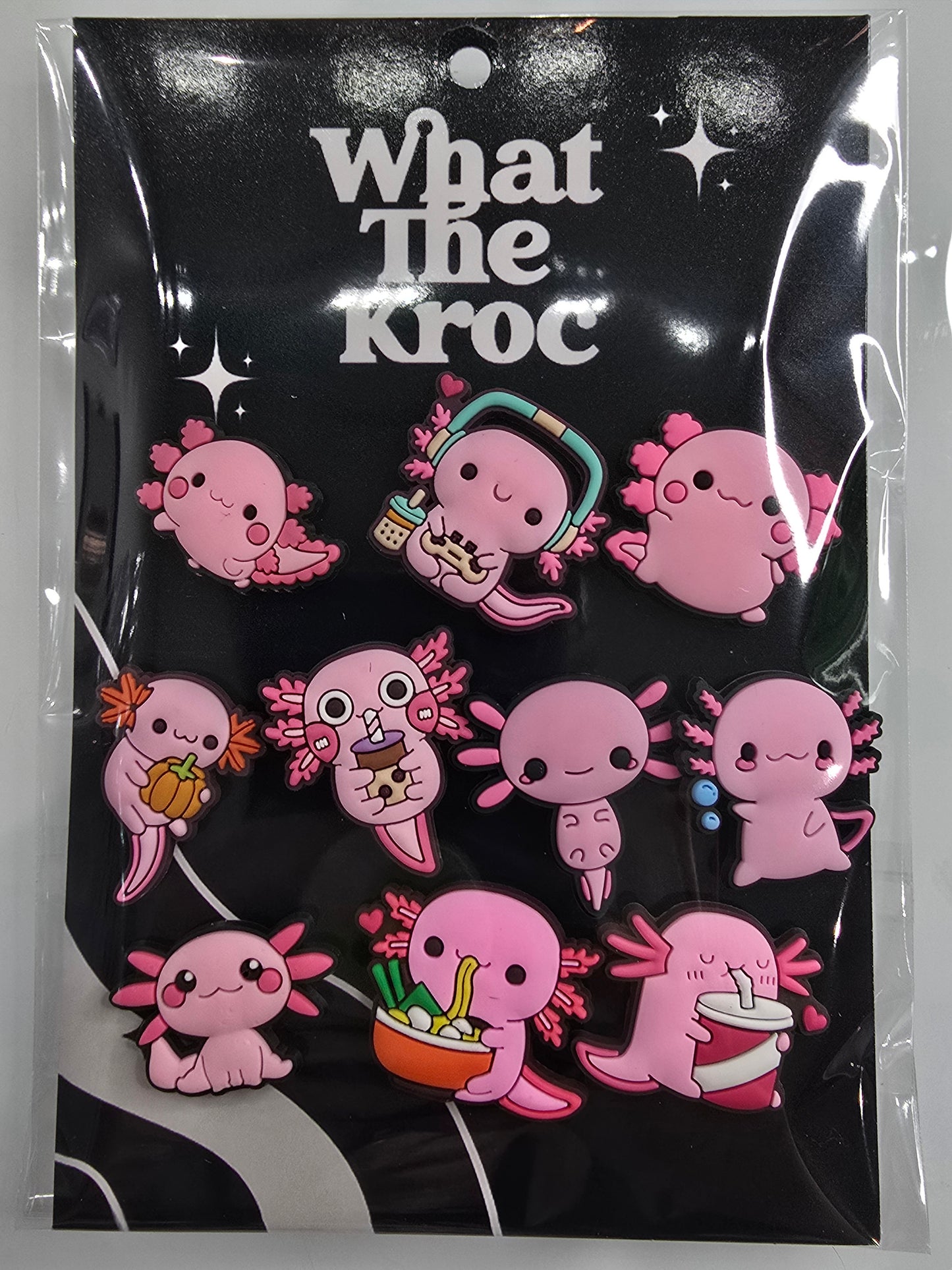 Axolotl Shoe Charm Bundle