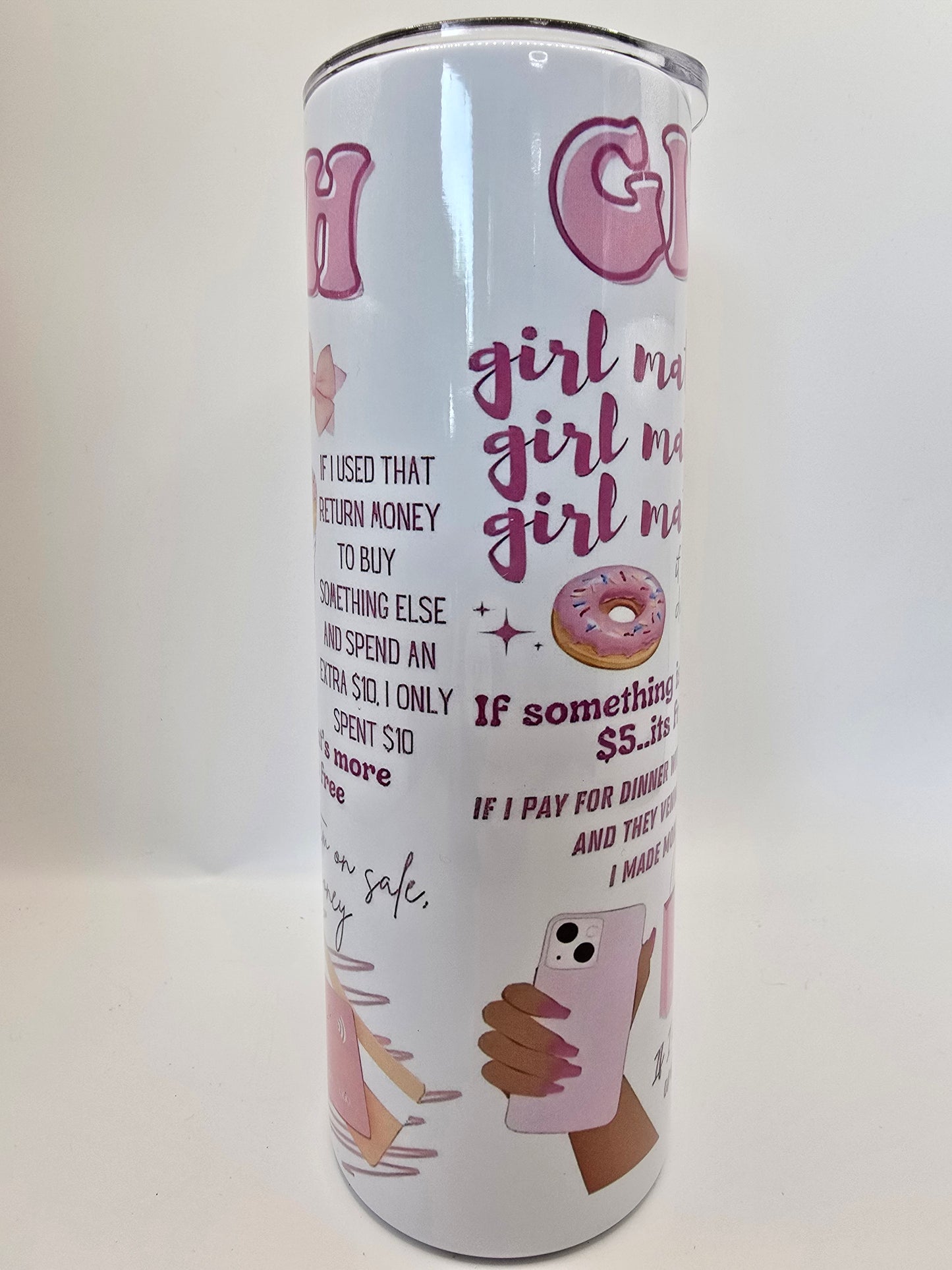 Girl Math 20oz Tumbler