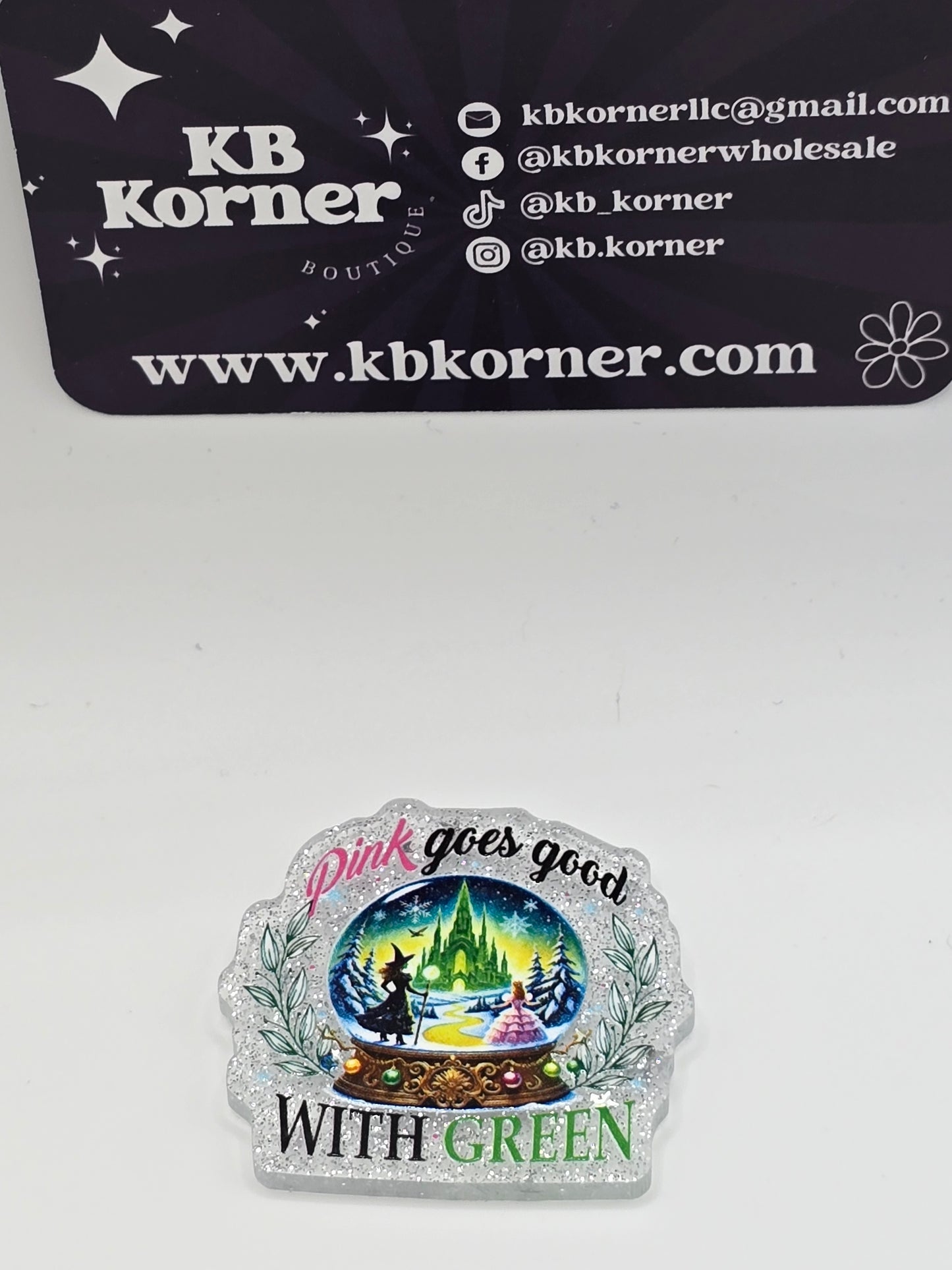Bogg Bag Charms - Pink Goes Good With Green