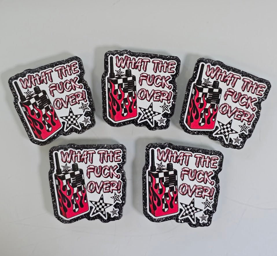 Bogg Bag Charms - What The Fuck, Over
