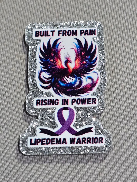 Lipedema Warrior Bogg Bag Charm