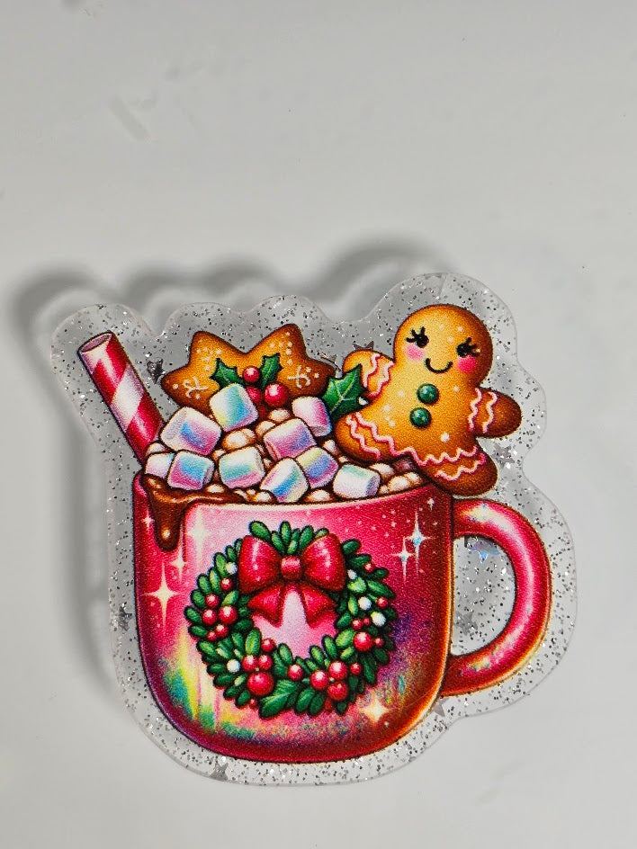 Bogg Bag Charms - Christmas Mug