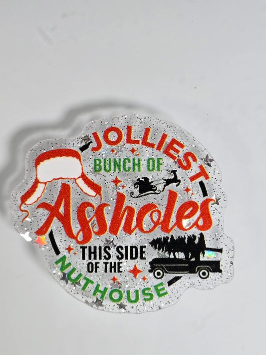 Bogg Bag Charms - Jolliest Bunch Of Assholes