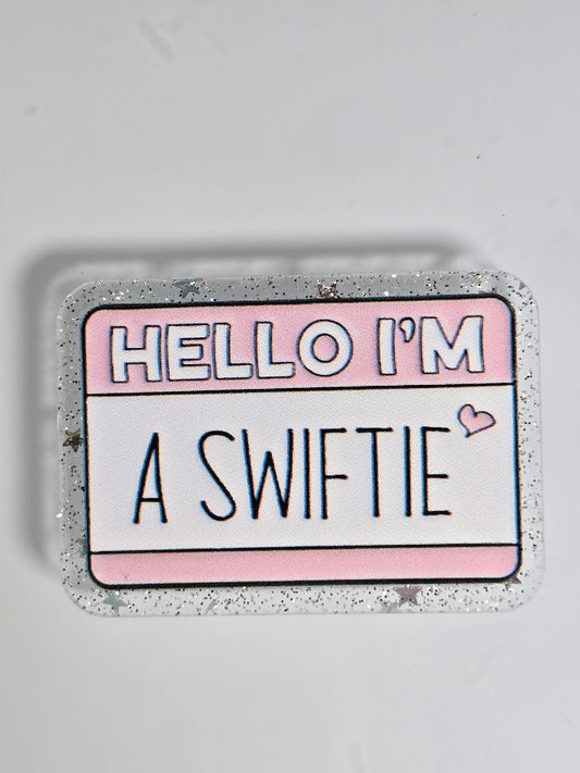 Bogg Bag Charms - Hello Im A Swiftie