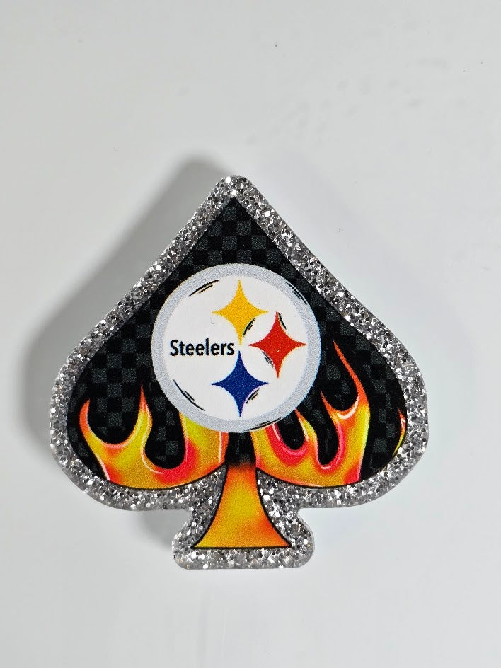 Bogg Bag Charms - Steelers Spade