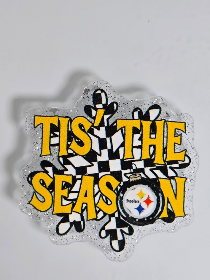 Bogg Bag Charms - Tis The Season Steelers