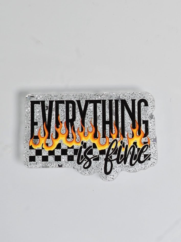 Bogg Bag Charms - Everything Is Fine
