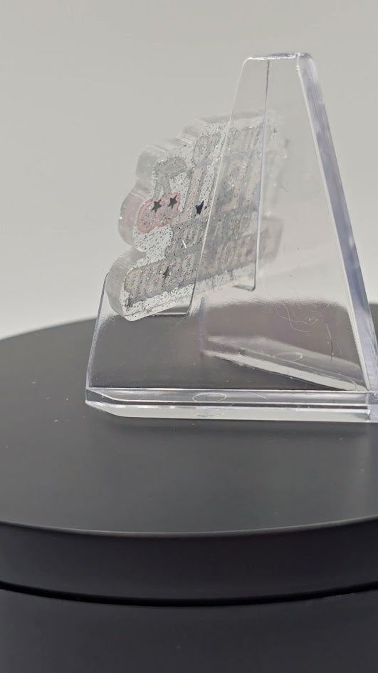 Acrylic Glitter Flatbacks- Going To Hell On A Full Scholarship