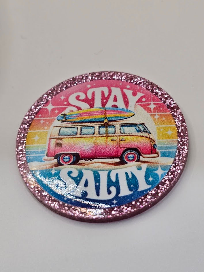 Glitter Flatback- Stay Salty (Exclusive!!)