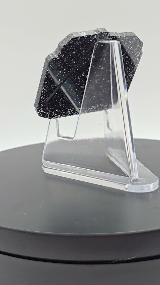 Acrylic Glitter Flatbacks- Very Demure