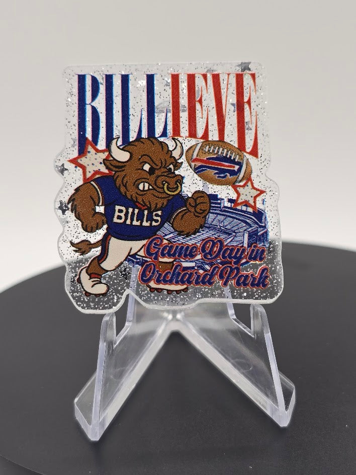 Acrylic Glitter Flatbacks - Billieve