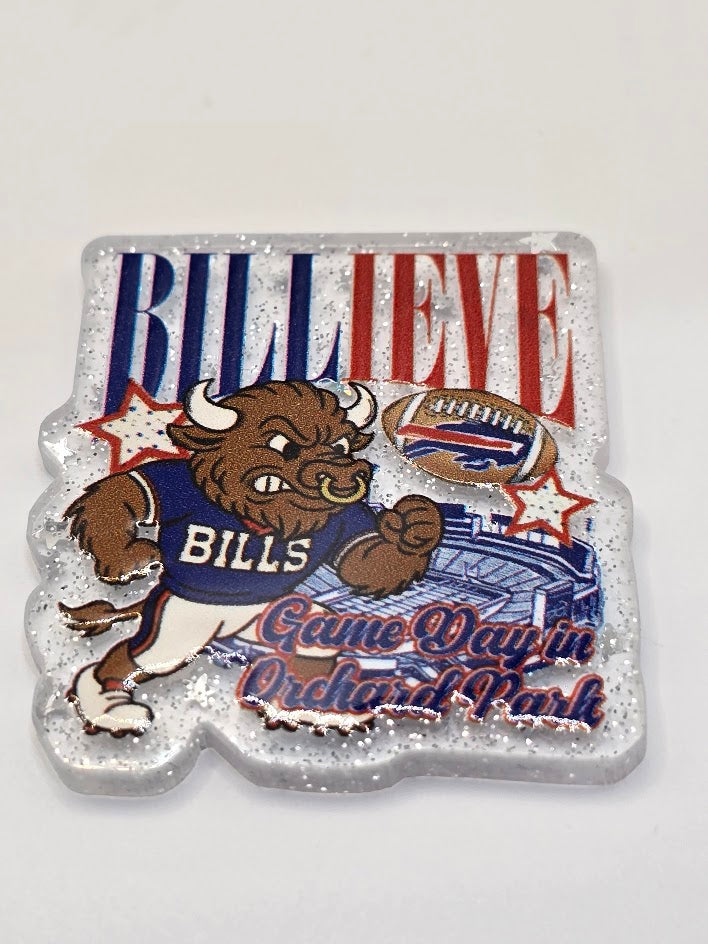 Acrylic Glitter Flatbacks - Billieve