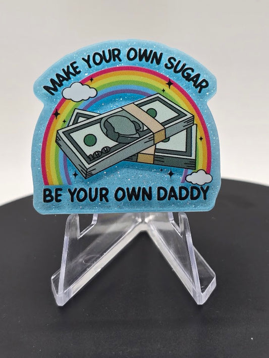 Acrylic Glitter Flatback - Make Your Own Sugar