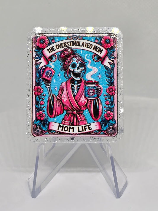 Acrylic Glitter Flatbacks - The Overstimulated Mom