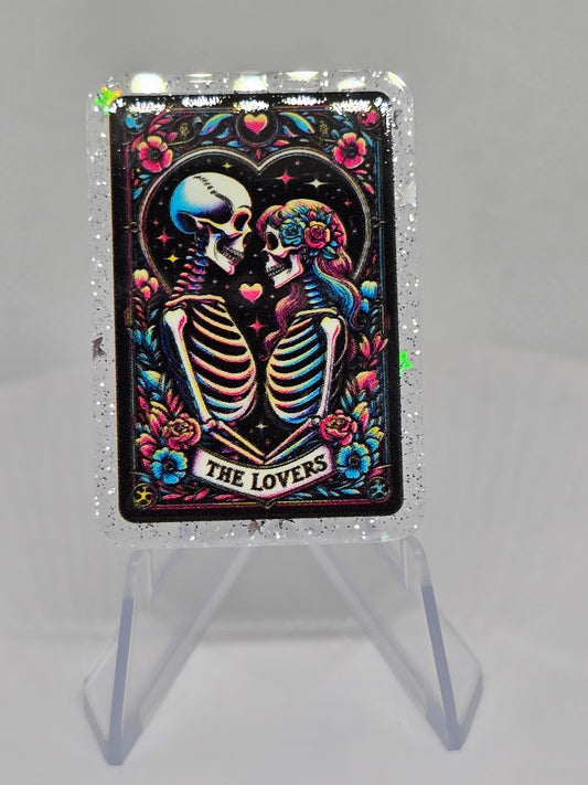 Acrylic Glitter Flatbacks - The Lovers