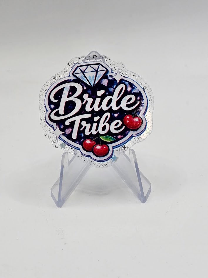 Acrylic Glitter Flatbacks - Bribe