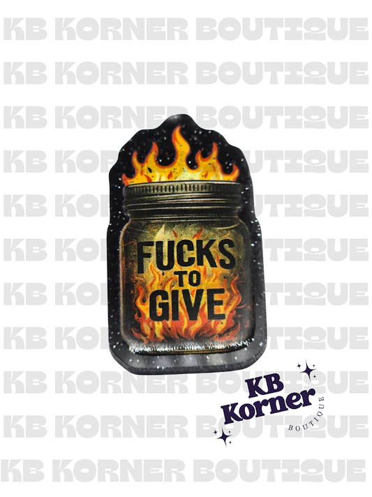 Bogg Bag Charms - Fucks To Give