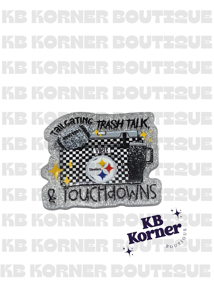 Bogg Bag Charms - Tailgating Steelers