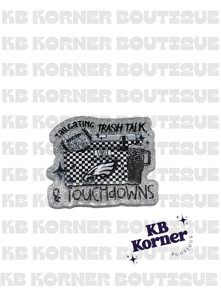 Bogg Bag Charms - Tailgating Eagles