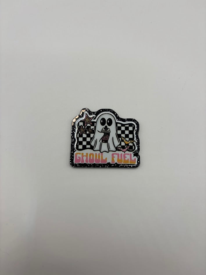 Ghost Fuel Bogg Bag Charm