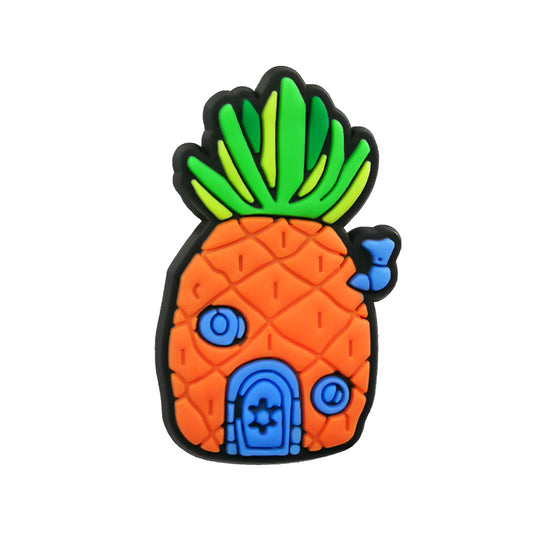 Pineapple Under The Sea Shoe Charm