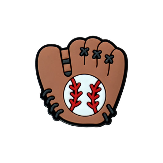 Shoe Charms - Baseball Mit