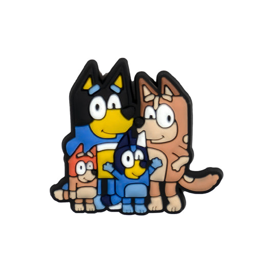 Shoe Charms - Bluey Family