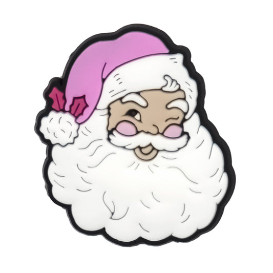 Santa Shoe Charm