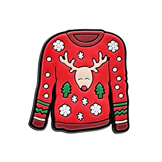 Christmas Sweater Shoe Charm