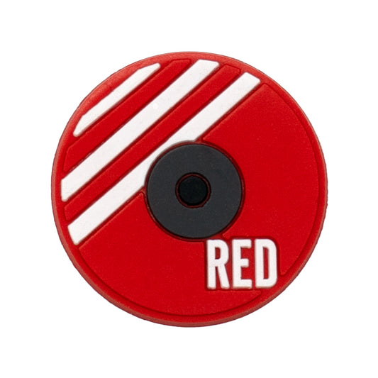 Red Album Shoe Charm