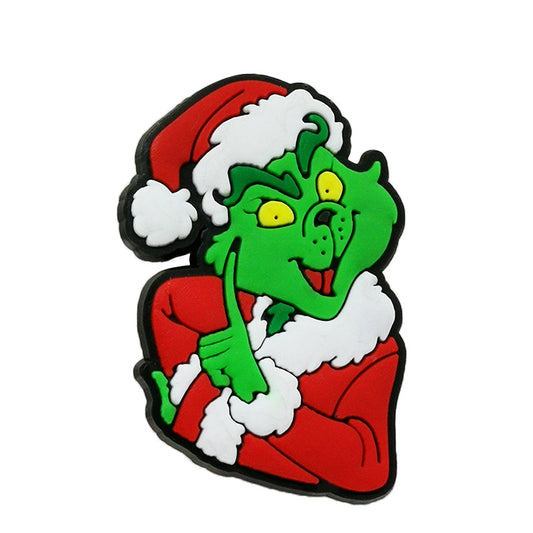 Grinch Shoe Charm