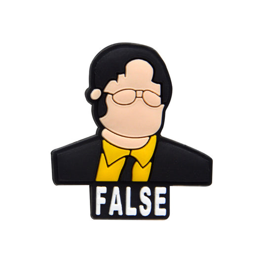 Dwight Shoe Charm