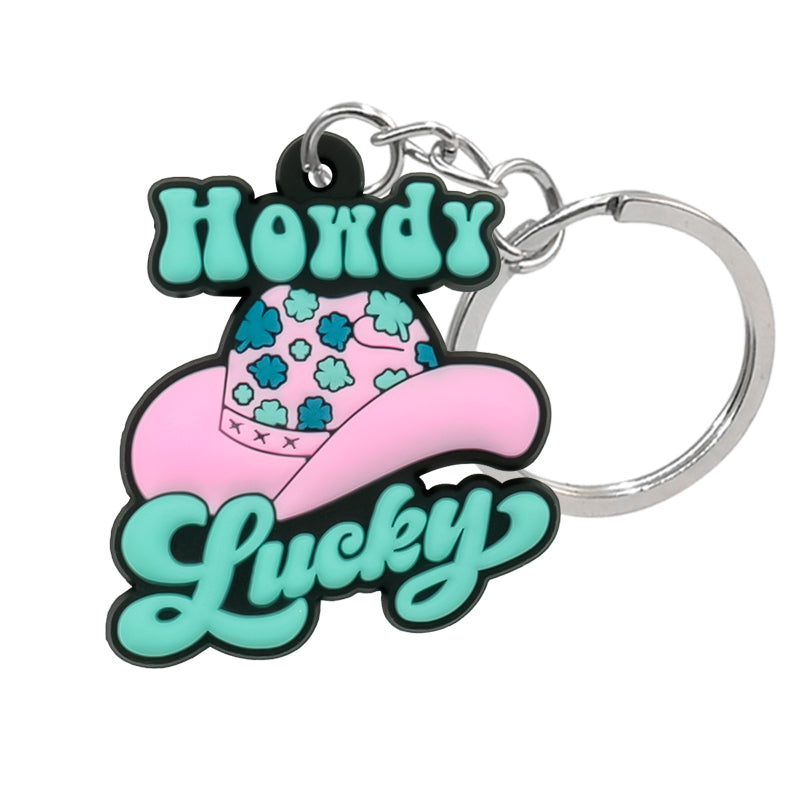 Charm Keychains- Howdy Lucky