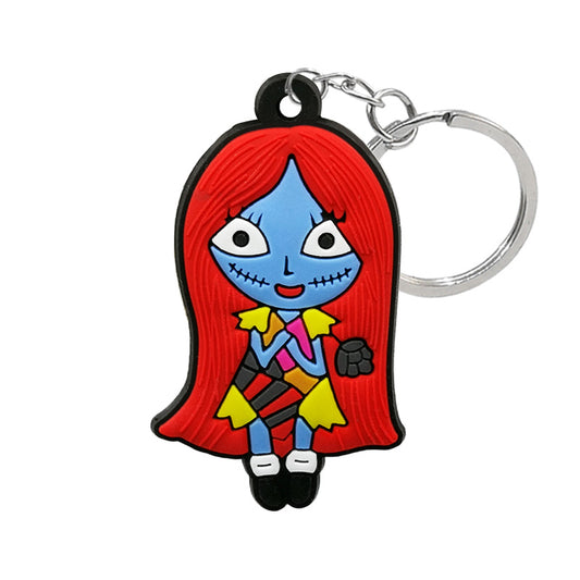 Charm Keychains- Mrs. Skeleton