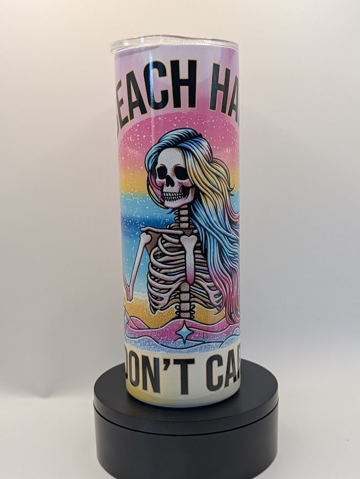 Beach Hair Don't Care Oz Tumbler