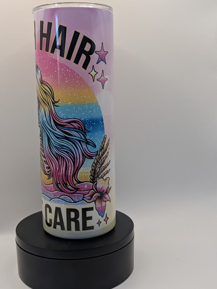 Beach Hair Don't Care Oz Tumbler