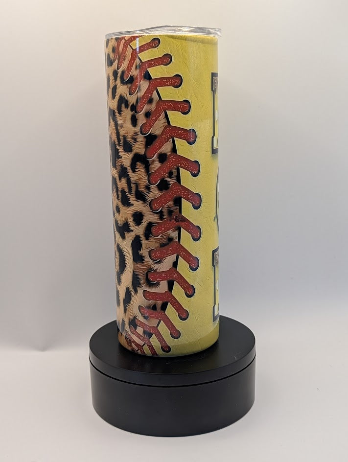 Softball Mom 20 Oz Tumbler