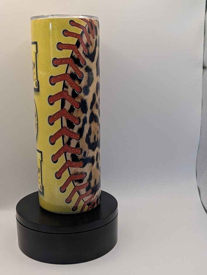 Softball Mom 20 Oz Tumbler