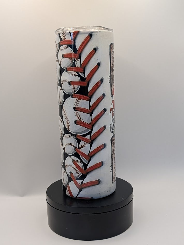 Baseball Mom 20 Oz Tumbler