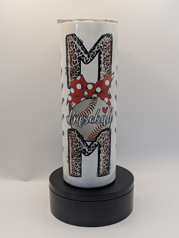 Baseball Mom 20 Oz Tumbler