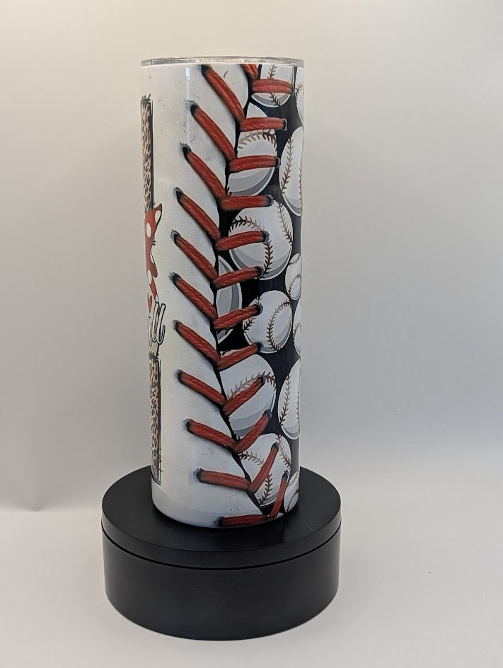 Baseball Mom 20 Oz Tumbler