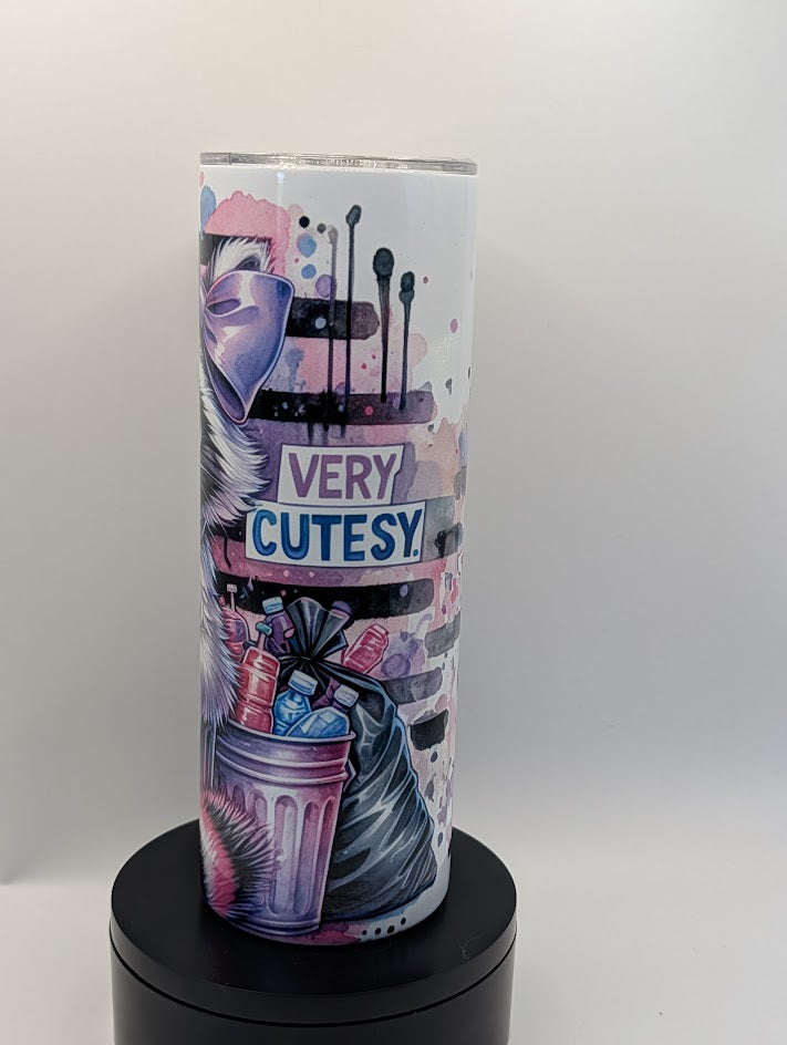 Very Demure. Very Trashy, 20 Oz Tumbler